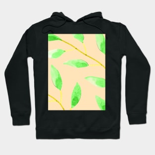 Boho leaf pattern Hoodie